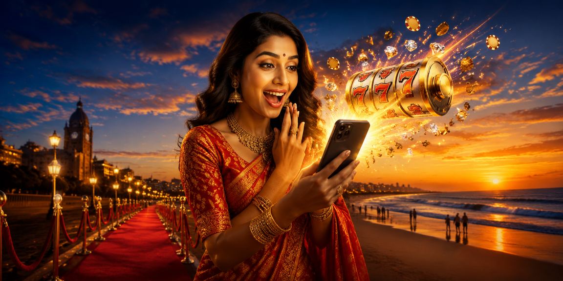 Live dealer showing Indian casino card game for mobile players